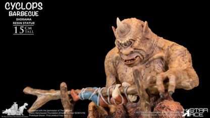 Ray Harryhausen Diorama 1/8 Cyclops Barbecue Scene 17 cm – Bild 10
