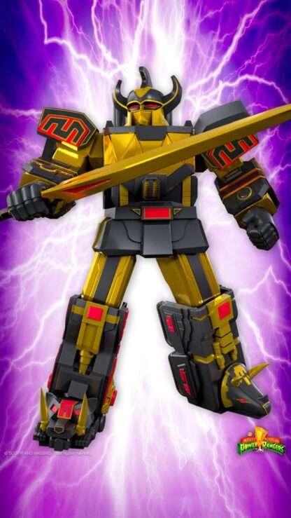 Power Rangers Ultimates Actionfigur Megazord (Black/Gold) 18 cm – Bild 3