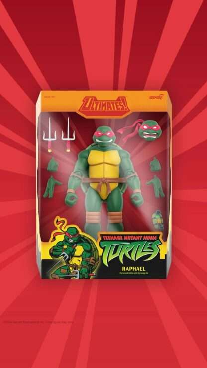 Teenage Mutant Ninja Turtles Ultimates Actionfigur Wave 12 Raphael 18 cm – Bild 3
