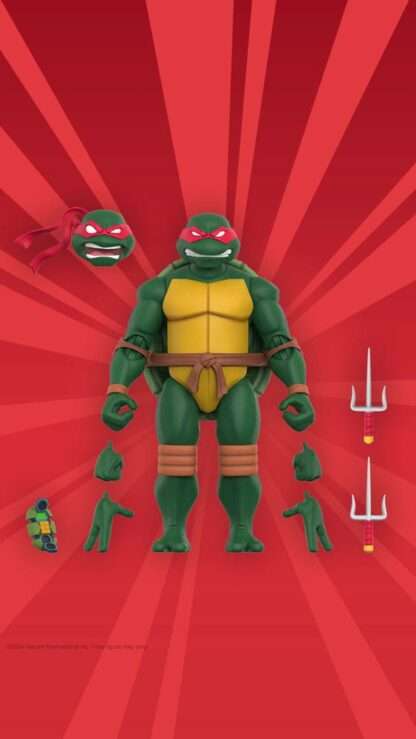 Teenage Mutant Ninja Turtles Ultimates Actionfigur Wave 12 Raphael 18 cm – Bild 5