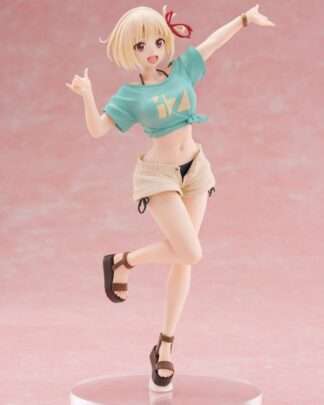 Lycoris Recoil Coreful PVC Statue Chisato Nishikigi Hawaiian Ver. 18 cm     - Beschädigte Verpackung