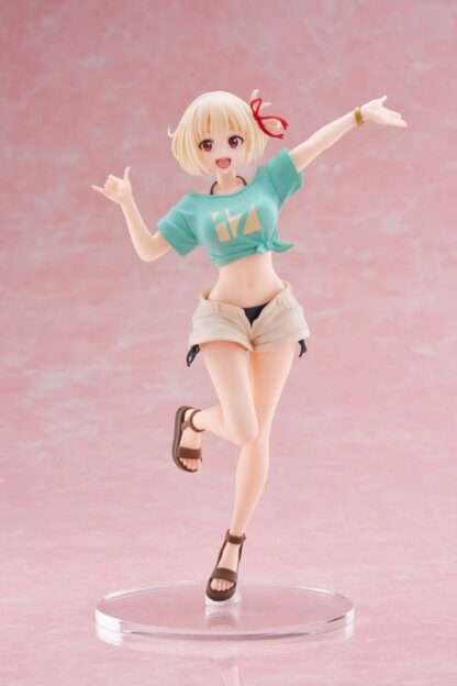Lycoris Recoil Coreful PVC Statue Chisato Nishikigi Hawaiian Ver. 18 cm     - Beschädigte Verpackung – Bild 2