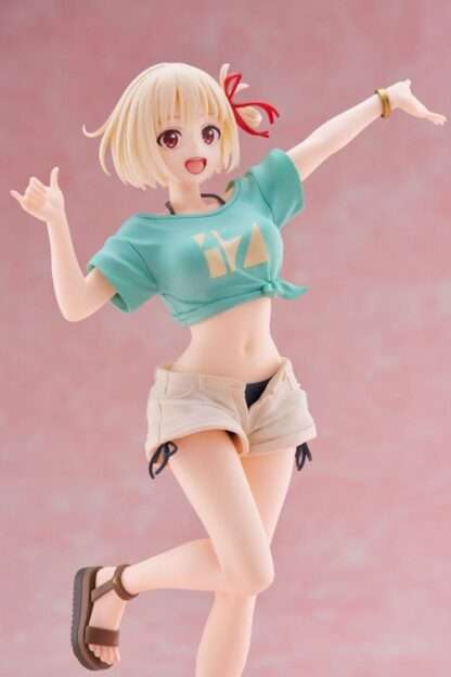 Lycoris Recoil Coreful PVC Statue Chisato Nishikigi Hawaiian Ver. 18 cm     - Beschädigte Verpackung – Bild 8