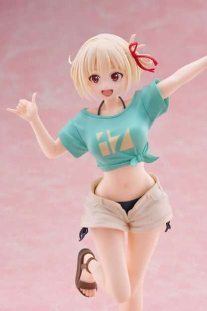 Lycoris Recoil Coreful PVC Statue Chisato Nishikigi Hawaiian Ver. 18 cm     - Beschädigte Verpackung – Bild 9