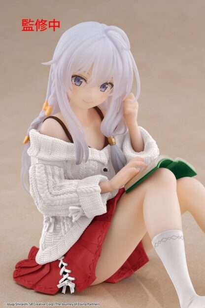 Wandering Witch: The Journey of Elaina PVC Statue Desktop Cute Figure Elaina Casual Clothes Ver. Renewal 13 cm – Bild 2