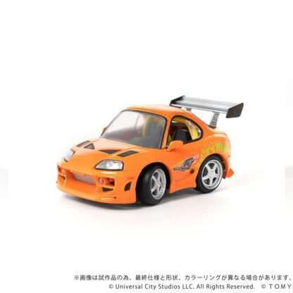 Fast & Furious Q-Village Fahrzeug mit Minifigur Toyota Supra JZA80 9 cm – Bild 5