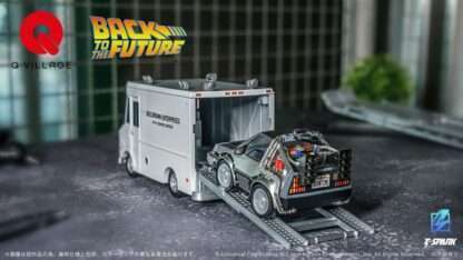 Zurück in die Zukunft Q-Village Fahrzeuge mit Minifiguren Time Machine Deluxe Set 9 cm – Bild 8