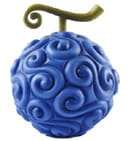 One Piece Minifigur mit Leuchtfunktion Devil Fruit 8 cm - Beschädigte Verpackung