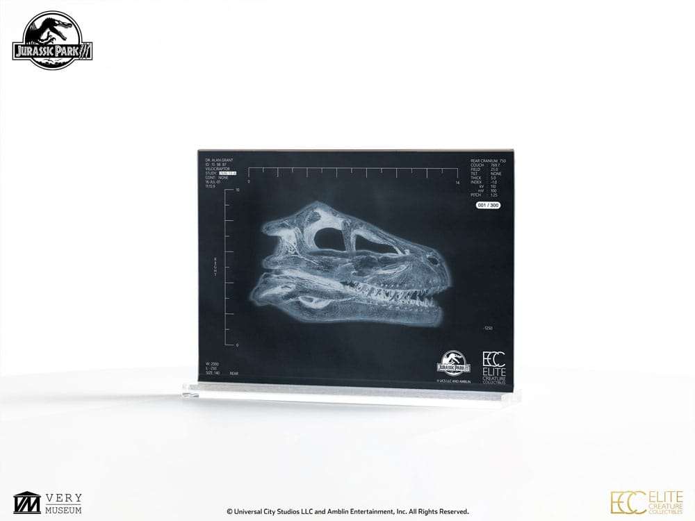 Jurassic Park III Prop Replik 1/1 Velociraptor Resonance Chamber 18 cm – Bild 9