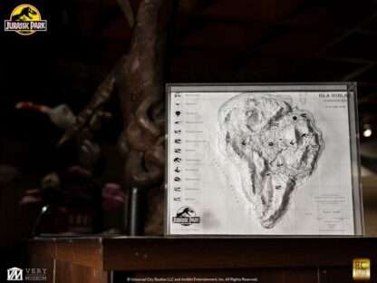 Jurassic Park Topographische Karte Isla Nublar – Bild 9