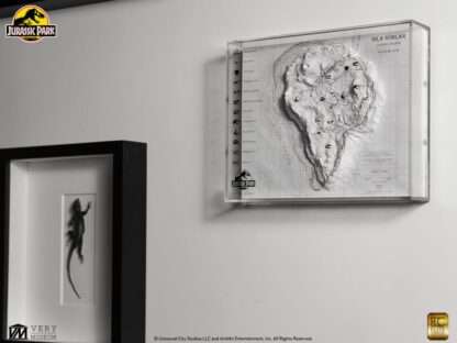 Jurassic Park Topographische Karte Isla Nublar – Bild 11