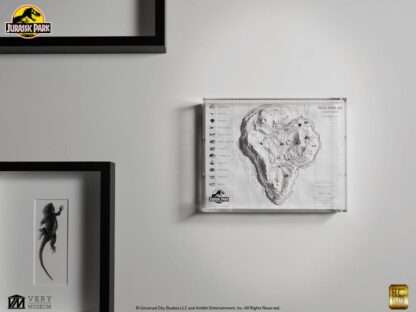 Jurassic Park Topographische Karte Isla Nublar – Bild 13