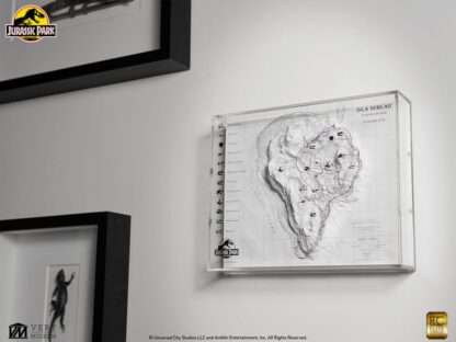 Jurassic Park Topographische Karte Isla Nublar – Bild 14