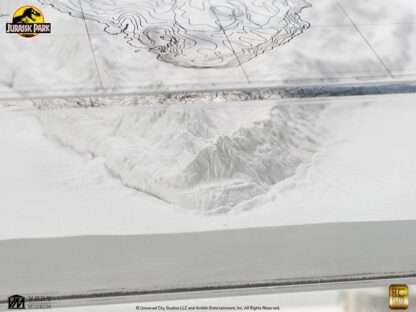 Jurassic Park Topographische Karte Isla Nublar – Bild 15