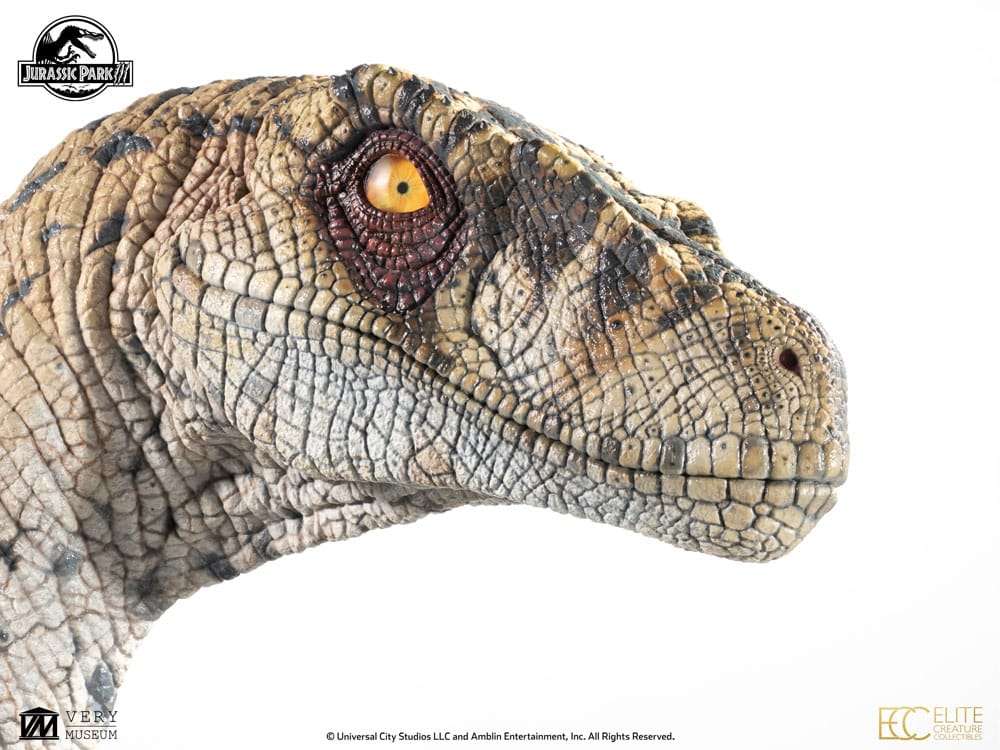 Jurassic Park III Büste Female Velociraptor White Queen 75 cm – Bild 10