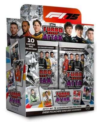 Formel 1 Turbo Attax TCG 2025 Booster Display (24) *Deutsche Version*