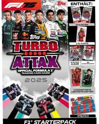 Formel 1 Turbo Attax TCG 2025 F1 Starterpack *Deutsche Version*