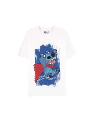 Lilo & Stitch T-Shirt Superhero White