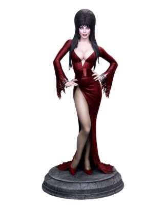 Elvira: Mistress of the Dark Maquette 1/4 Elvira (Red Glitter Dress) 48 cm