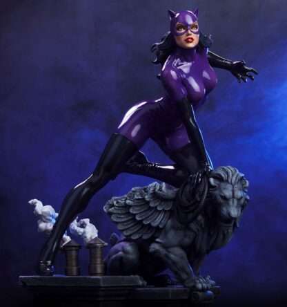 DC Comics Maquette 1/4 Catwoman (Purple Edition) 47 cm – Bild 3
