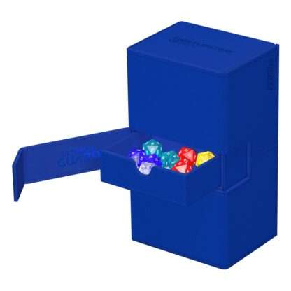 Ultimate Guard Twin Flip`n`Tray 200+ XenoSkin Monocolor Blau - Beschädigte Verpackung – Bild 3