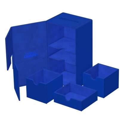Ultimate Guard Twin Flip`n`Tray 200+ XenoSkin Monocolor Blau - Beschädigte Verpackung – Bild 6