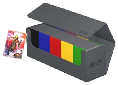 Ultimate Guard Arkhive 400+ XenoSkin Monocolor Grau - Beschädigte Verpackung – Bild 8
