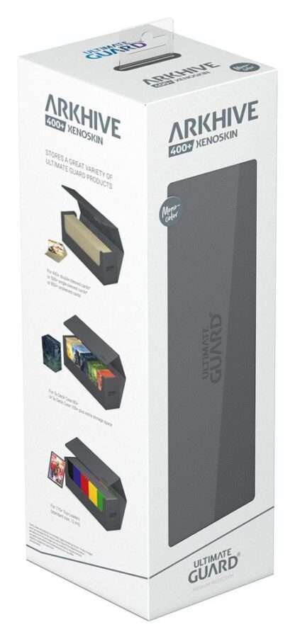 Ultimate Guard Arkhive 400+ XenoSkin Monocolor Grau - Beschädigte Verpackung – Bild 14
