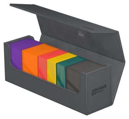 Ultimate Guard Arkhive 400+ XenoSkin Monocolor Grau - Beschädigte Verpackung – Bild 16