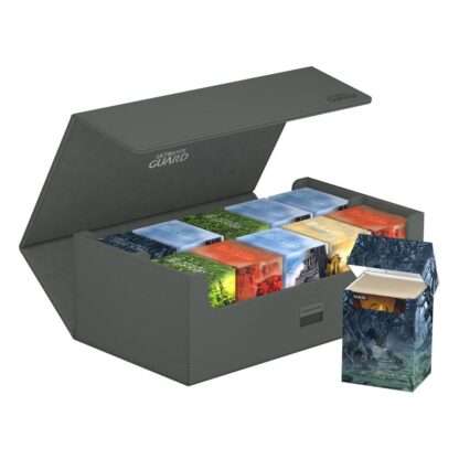 Ultimate Guard Arkhive 800+ XenoSkin Monocolor Grau - Beschädigte Verpackung – Bild 12