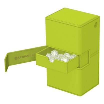 Ultimate Guard Twin Flip'n'Tray 200+ Xenoskin "Summer Edition 2025" - Lime – Bild 3