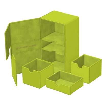 Ultimate Guard Twin Flip'n'Tray 200+ Xenoskin "Summer Edition 2025" - Lime – Bild 6