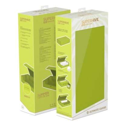 Ultimate Guard Superhive 550+ Xenoskin "Summer Edition 2025" - Lime – Bild 13