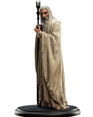 Herr der Ringe Statue Saruman der Weiße 19 cm