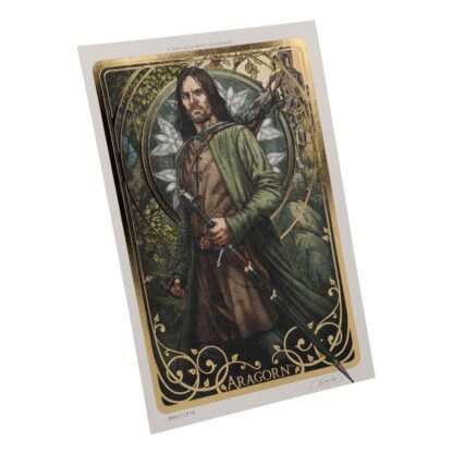 Herr der Ringe Kunstdruck Aragorn Art Card 14 x 21 cm Limited Edition – Bild 3