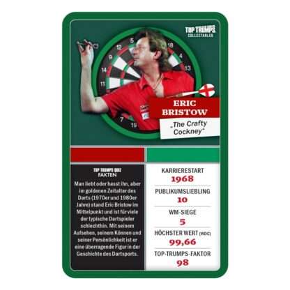Darts Kartenspiel Top Trumps Collectables Legenden *Deutsche Version* – Bild 3