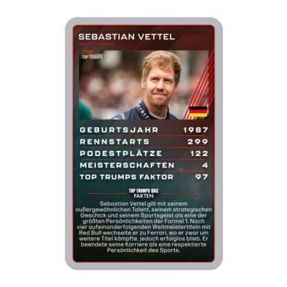 Grand Prix Helden Kartenspiel Top Trumps Collectables *Deutsche Version* – Bild 4