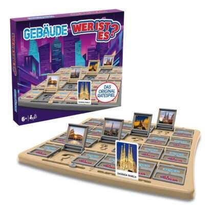 Brettspiel Wer ist es Berühmte Gebäude  *Deutsche Version* – Bild 6