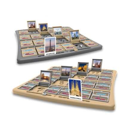 Brettspiel Wer ist es Berühmte Gebäude  *Deutsche Version* – Bild 9