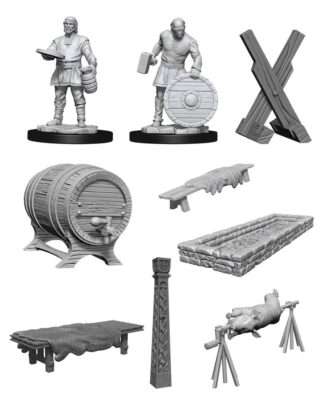 WizKids Deep Cuts Miniaturen unbemalt Vikings