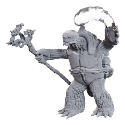 D&D Nolzur's Marvelous Miniatures Miniaturen unbemalt Tortle Druid & Wild Shape Giant Lizard – Bild 5