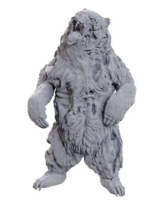 WizKids Deep Cuts Miniatur unbemalt Zombie Grizzly Bear