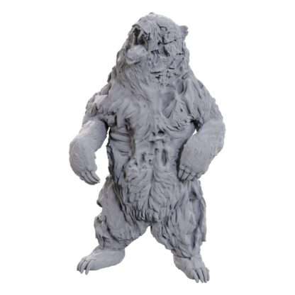 WizKids Deep Cuts Miniatur unbemalt Zombie Grizzly Bear