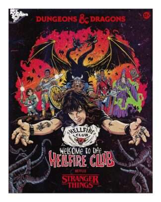 Dungeons & Dragons Brettspiel Stranger Things: Welcome to the Hellfire Club englisch