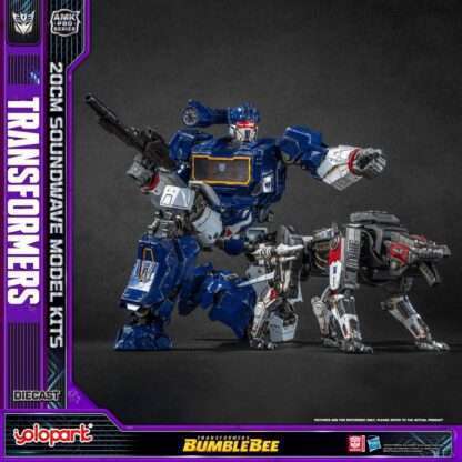 Transformers: Bumblebee AMK Pro Series Plastic Model Kit Soundwave (Oversea Version) 20 cm – Bild 10