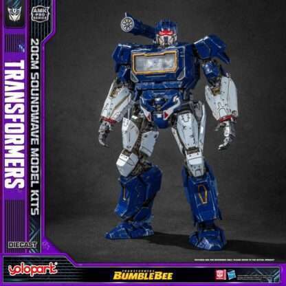 Transformers: Bumblebee AMK Pro Series Plastic Model Kit Soundwave (Oversea Version) 20 cm – Bild 23