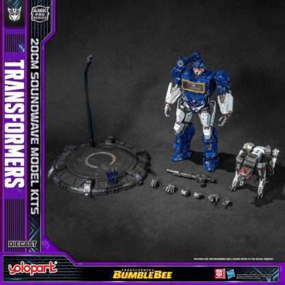 Transformers: Bumblebee AMK Pro Series Plastic Model Kit Soundwave (Oversea Version) 20 cm – Bild 24