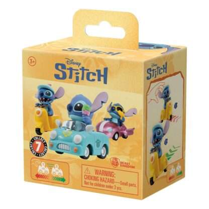 Lilo & Stitch Zoom Hero Rückzug-Fahrzeuge mit Figuren Stitch (Blind Box Ver.) Display (12) – Bild 2