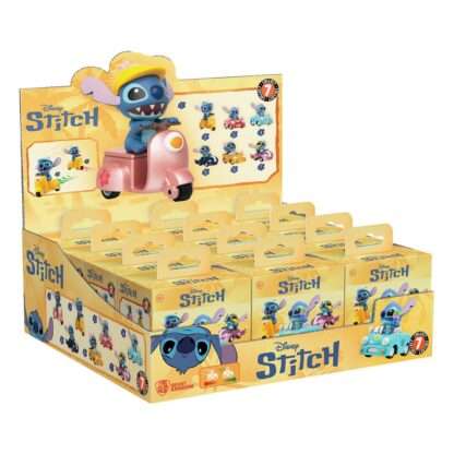Lilo & Stitch Zoom Hero Rückzug-Fahrzeuge mit Figuren Stitch (Blind Box Ver.) Display (12) – Bild 5
