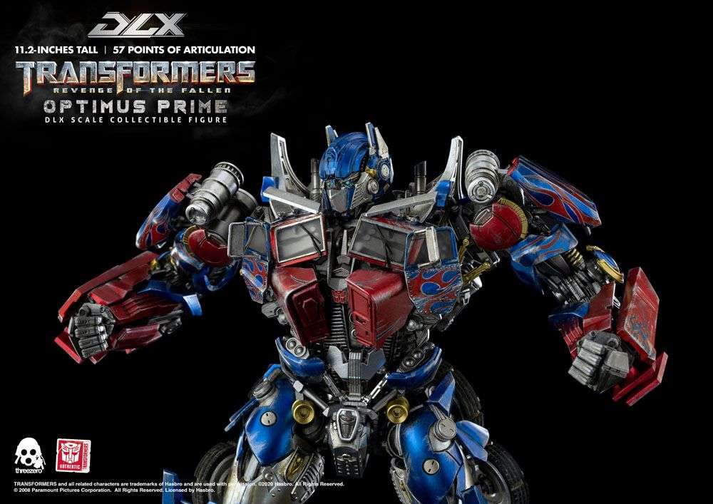 Transformers - Die Rache DLX Actionfigur 1/6 Optimus Prime 28 cm – Bild 5